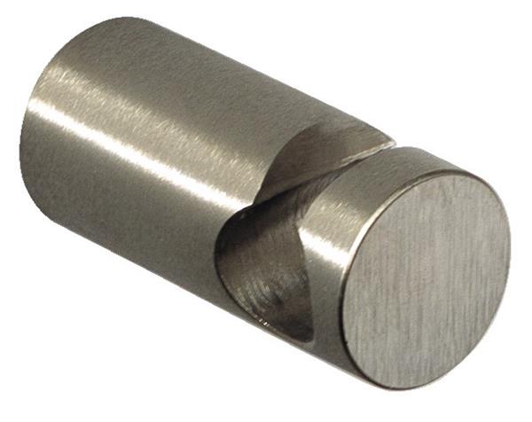 Håndklædekrog enkelt i rustfrit stål AISI 304, poleret - Cool Line