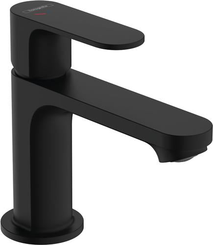 Håndvaskarmatur 1-grebs lavt, ComfortZone 80 matsort, 121 mm fremspring - hansgrohe