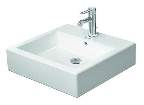 Håndvask 500x470 mm porcelæn med overløb, boltemontering - Duravit