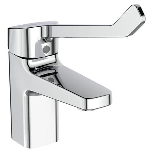 Håndvaskarmatur 1-grebs krom 104 mm tud 5 l/min med træk-op bundventil - Ideal Standard