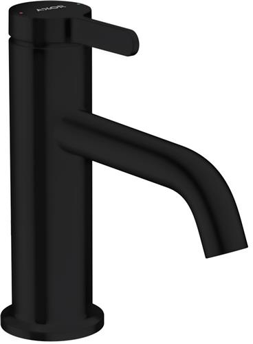 Håndvaskarmatur 1-grebs ComfortZone 70 fremspring 130 mm matsort - AXOR