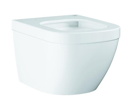 Væghængt kompakt toilet Euro Ceramic 5/3 l uden skyllekant hvid, væghængt installation - Grohe