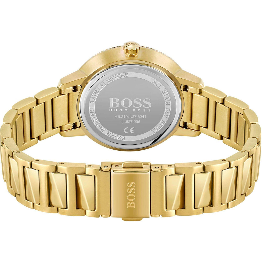 Hugo Boss dameur 1502541 Signature guldfarvet rustfrit stål