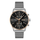 Hugo Boss Men S ur Associate tofarvet sort Hb1513805