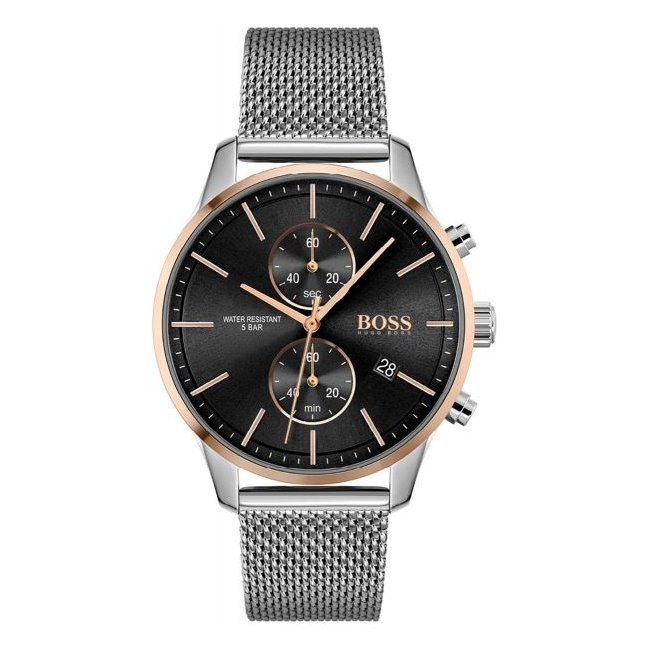 Hugo Boss Men S ur Associate tofarvet sort Hb1513805