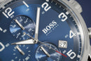 Hugo Boss ur Chronograph Aeroliner blå Hb1513183