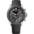 Hugo Boss Men S ur Chronograph sort Driver Fabric læder Hb1513087