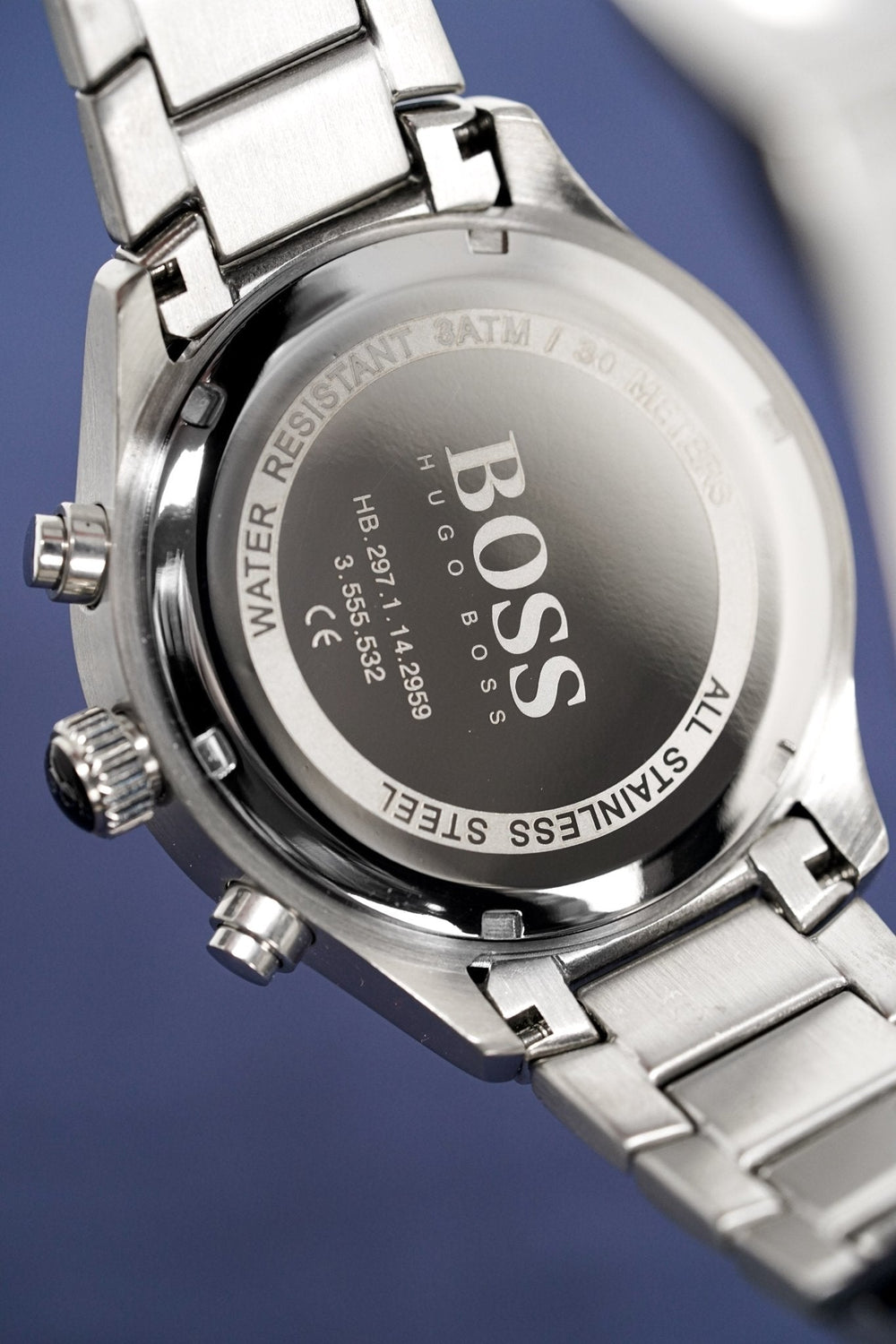 Hugo Boss Men S ur Chronograph Grand Prix blå Hb1513478