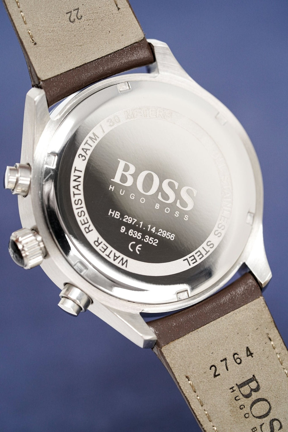 Hugo Boss Men S ur Chronograph Grand Prix grå Hb1513476