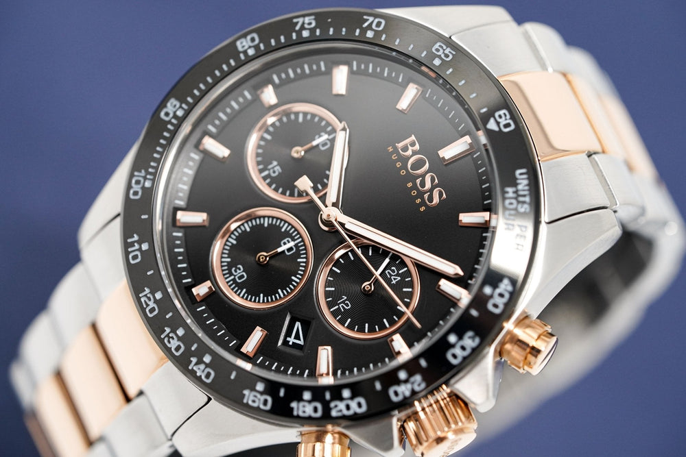 Hugo Boss Men S ur Chronograph Hero tofarvet Hb1513757