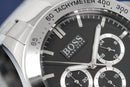 Hugo Boss Men S ur Chronograph Ikon sort Hb1512965
