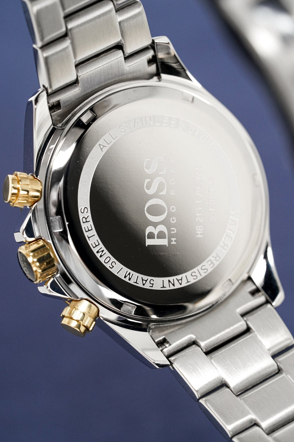 Hugo Boss Men S ur Chronograph Ikon tofarvet Hb1512960