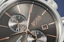 Hugo Boss Men S ur Chronograph Jet grå Hb1513440