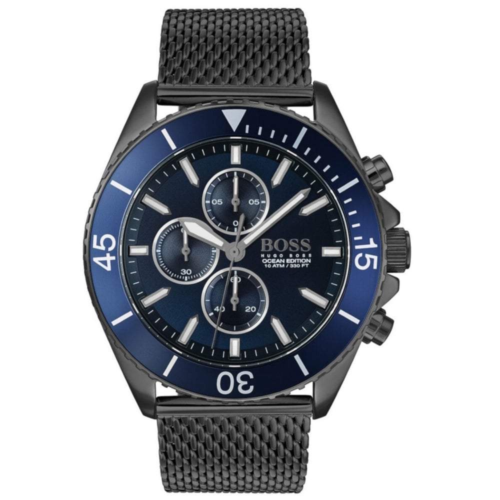 Hugo Boss Men S ur Chronograph Ocean Edition blå Hb1513702