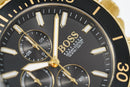 Hugo Boss Men S ur Chronograph Ocean Edition guld Hb1513703