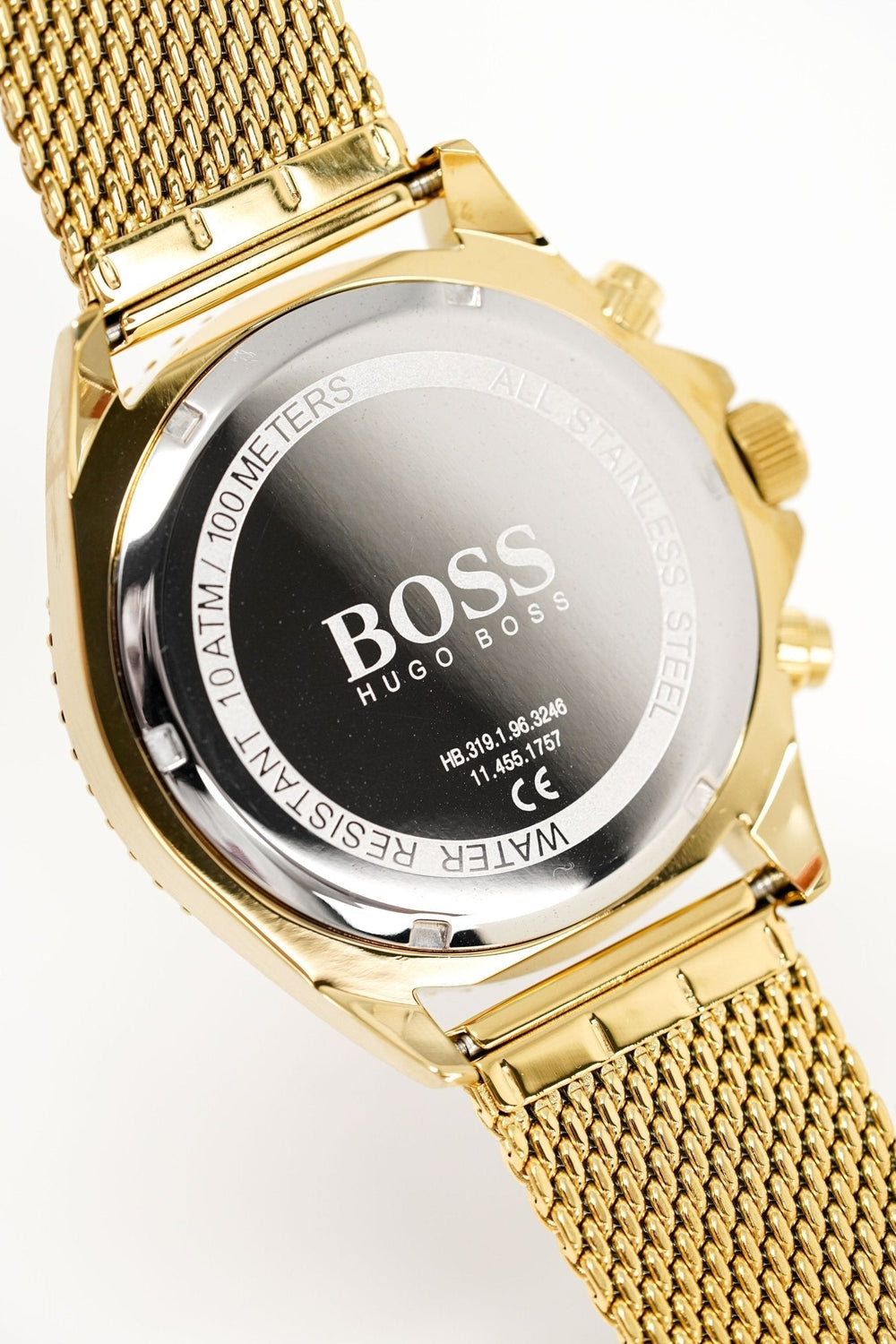 Hugo Boss Men S ur Chronograph Ocean Edition guld Hb1513703