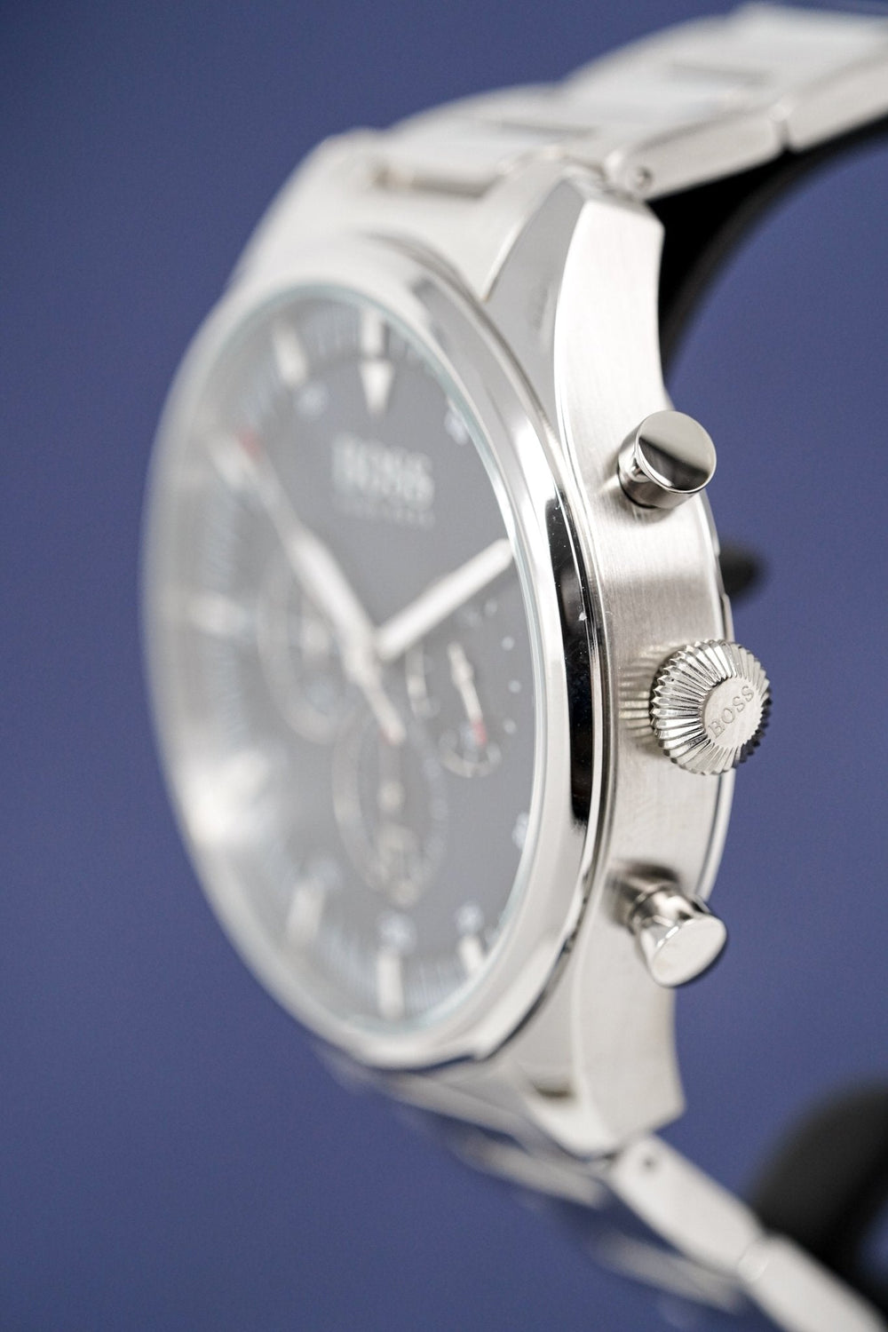 Hugo Boss Men S ur Chronograph Pioneer blå Hb1513867