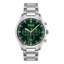 Hugo Boss Men S ur Chronograph Pioneer grøn Hb1513868