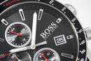 Hugo Boss Men S ur Chronograph Rafale sort Hb1513390