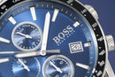 Hugo Boss Men S ur Chronograph Rafale blå Hb1513510