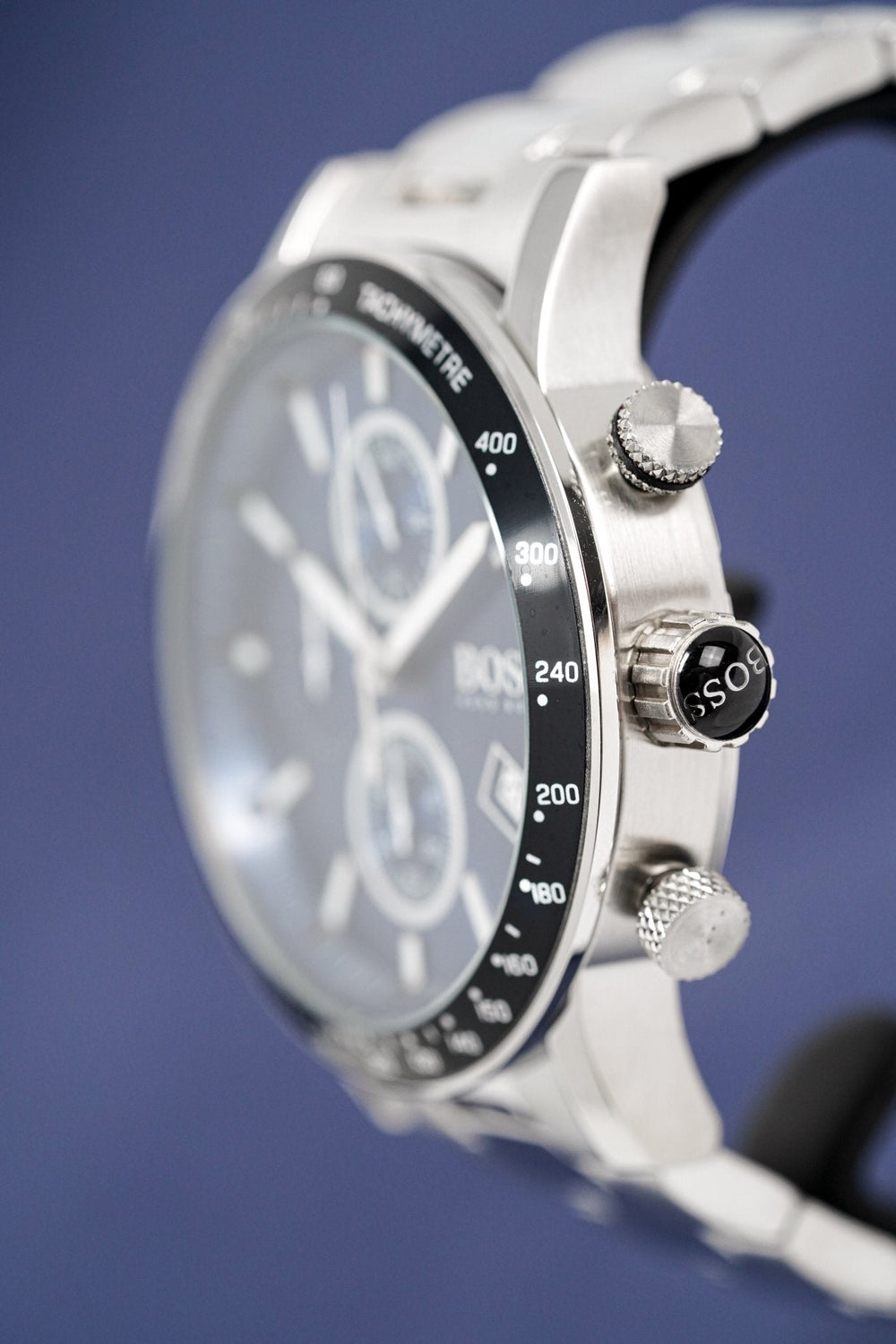 Hugo Boss Men S ur Chronograph Rafale blå Hb1513510