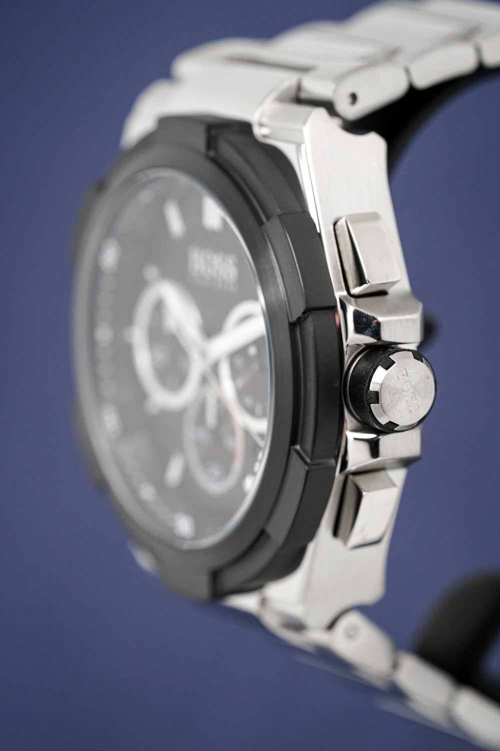 Hugo Boss Men S ur Chronograph Supernova sort Hb1513359
