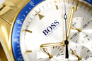 Hugo Boss Men S ur Chronograph Trophy guld Hb1513631