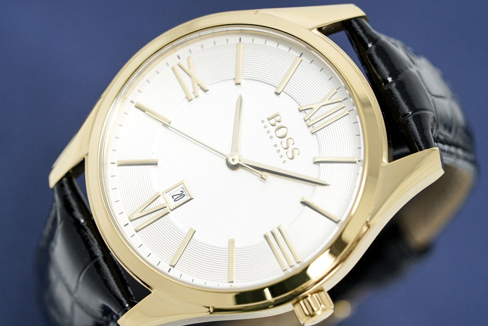 Hugo Boss ur Classic guld Plate hvid Hb1513020