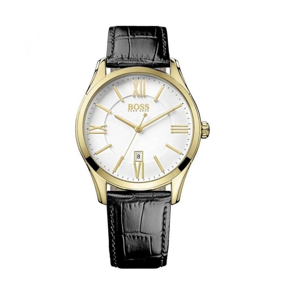 Hugo Boss ur Classic guld Plate hvid Hb1513020
