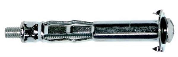 Metal hulrumsdybel 6x52 mm til gips/plader, 1 stk - Expandet