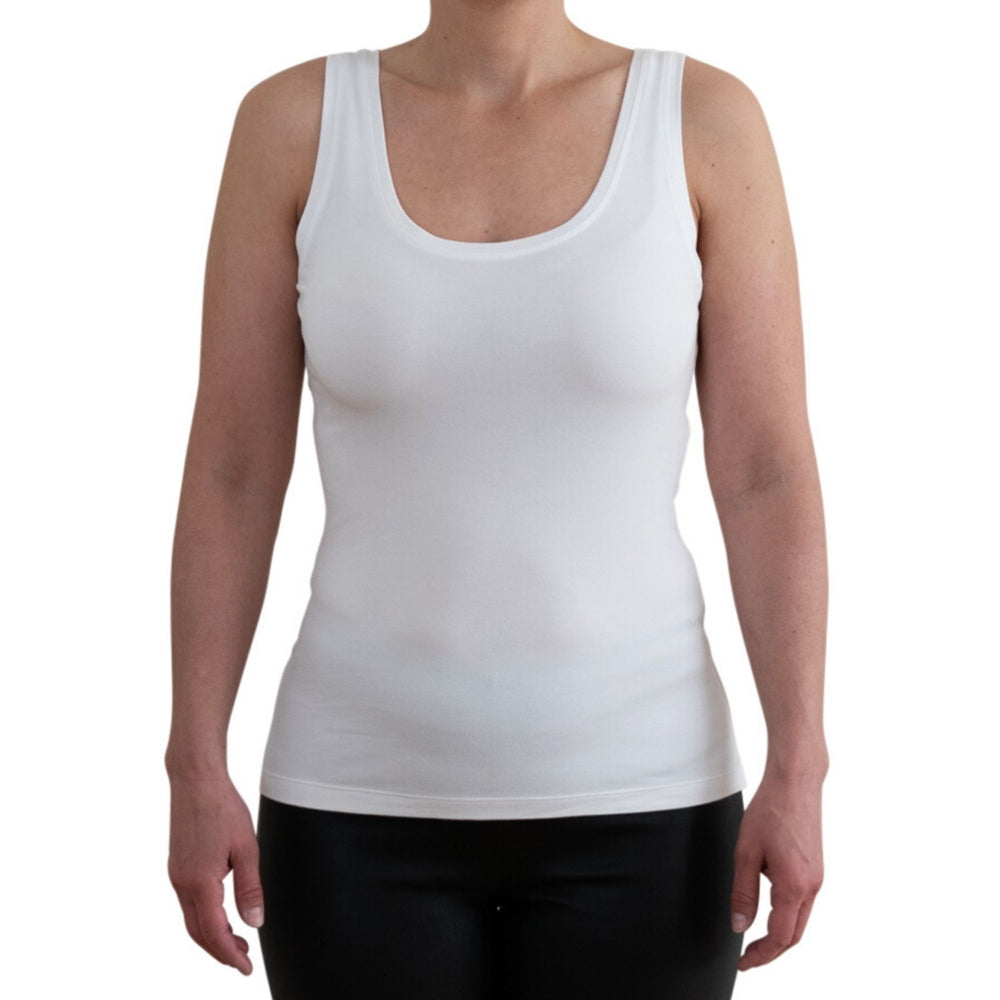 Dame tank top - Hvid