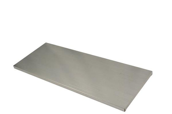 Galvaniseret hylde til MS-1/MS-0.5 996x382x28 mm, bærevne 60 kg - Blika