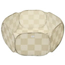 3 Sprouts Boldbassin, Checkerboard beige