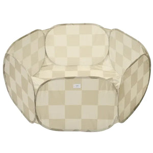 3 Sprouts Boldbassin, Checkerboard beige