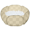 3 Sprouts Boldbassin, Checkerboard beige
