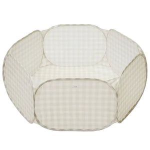 3 Sprouts Boldbassin, Gingham beige