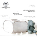 3 Sprouts Boldbassin, Gingham beige