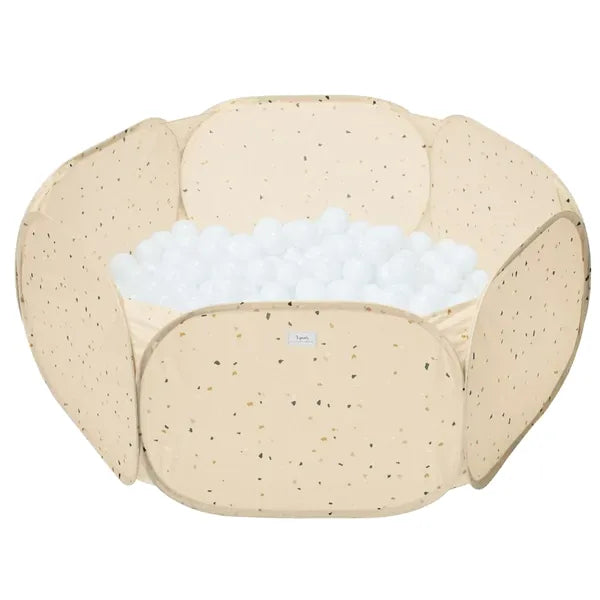 3 Sprouts Boldbassin, Terrazzo beige