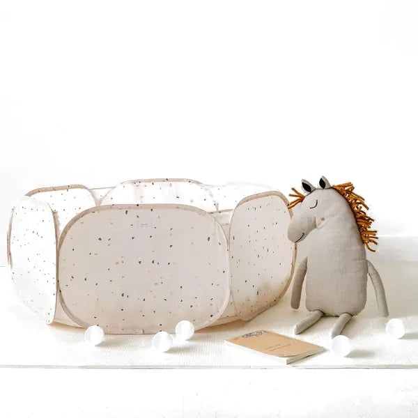 3 Sprouts Boldbassin, Terrazzo beige