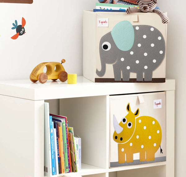 3 Sprouts Opbevaringskasse, Elefant