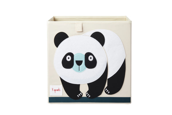 3 Sprouts Opbevaringskasse, Panda