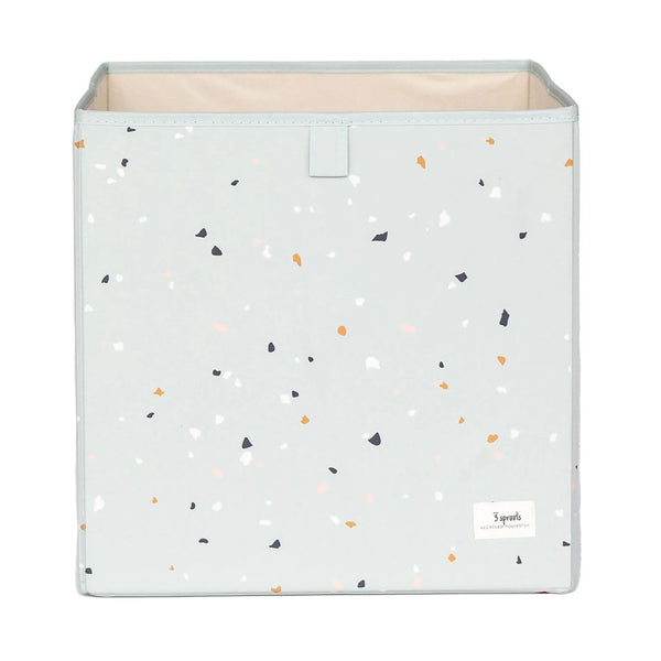 3 Sprouts Opbevaringskasse, Terrazzo/Grøn