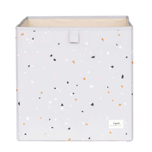 Opbevaringskasse – Terrazzo, Lysegrå – 3 Sprouts