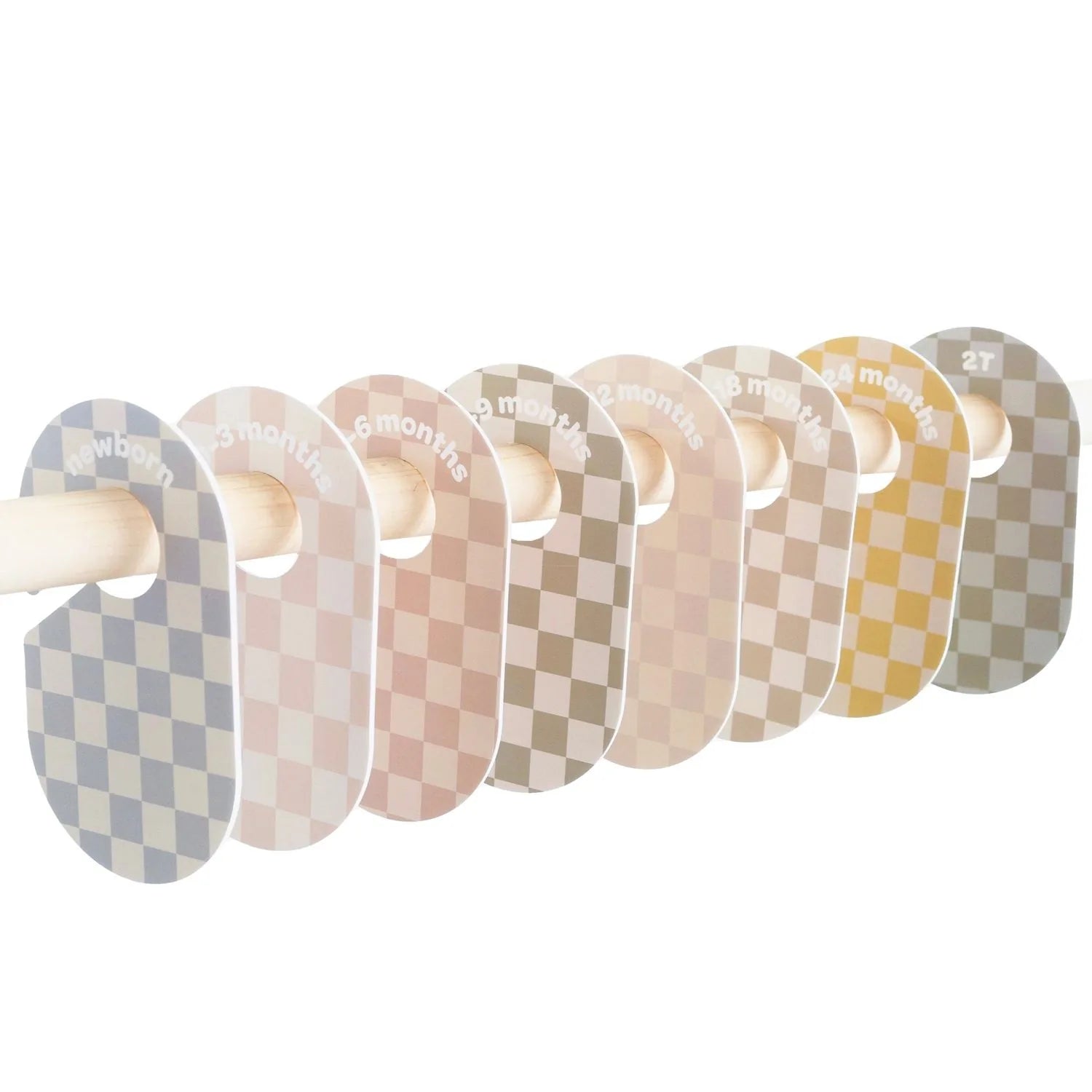 3 Sprouts Skabsdeler (8 stk.), Checkerboard