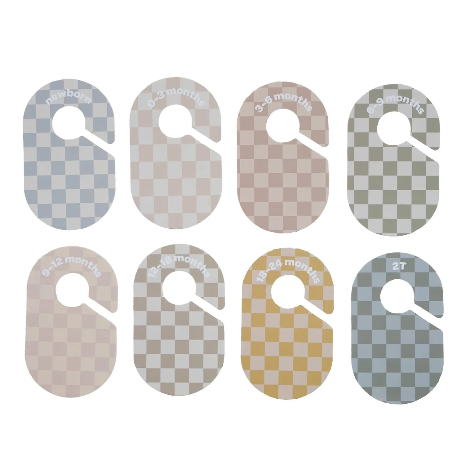 3 Sprouts Skabsdeler (8 stk.), Checkerboard