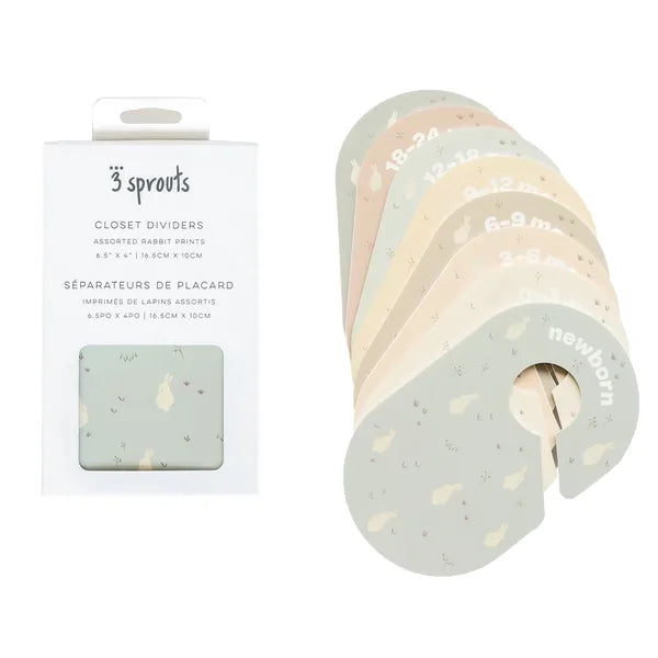 Skabsdeler (8 Stk.) – Kanin – 3 Sprouts