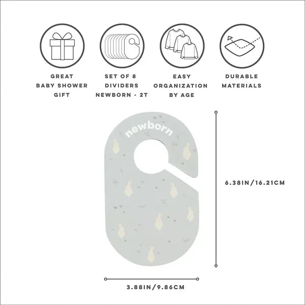 Skabsdeler (8 Stk.) – Kanin – 3 Sprouts
