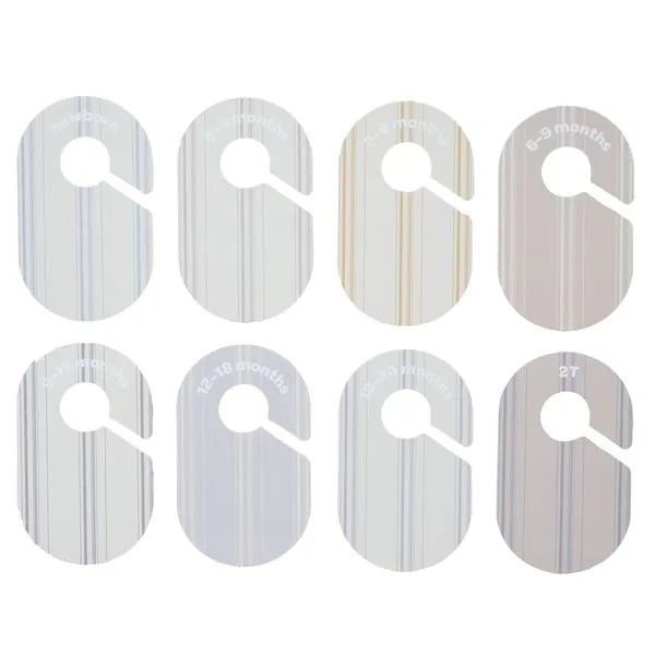 3 Sprouts Skabsdeler (8 stk.), Stripe