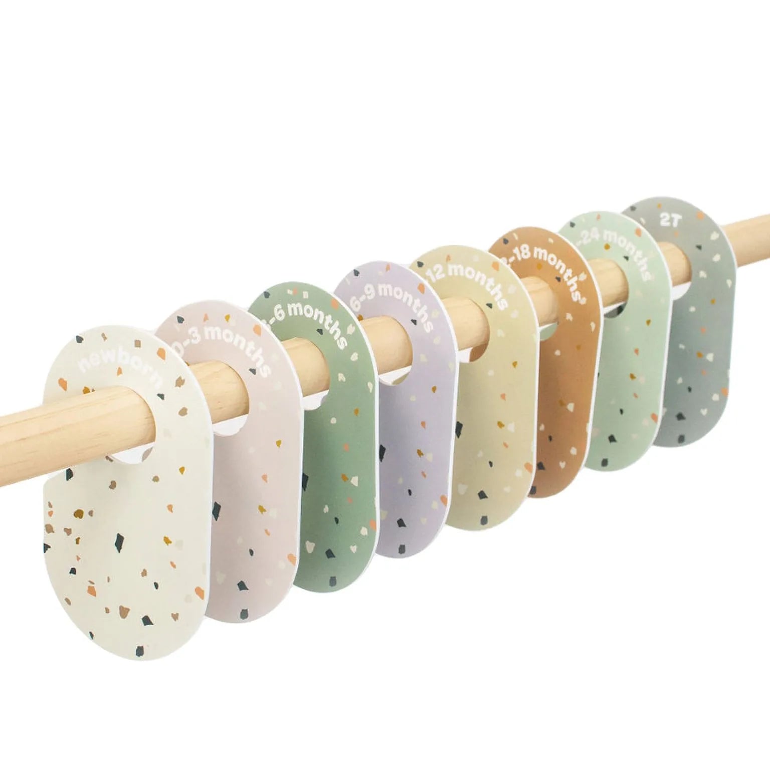 3 Sprouts Skabsdeler (8 stk.), Terrazzo