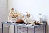 Moderne Foldekasse Str. M Kompakt – Creme – 3 Sprouts